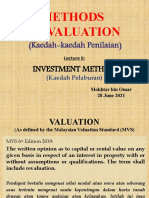 Lecture 6 Investment Method