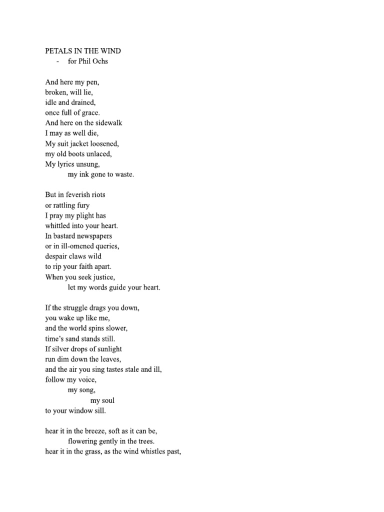 Petals in The Wind PDF