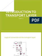 Introduction To Transport Layer