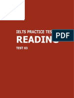 Ielts Practice Tests: Reading