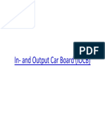 In - and Output Car Board (IOCB)