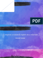 Research Report on Social Issues