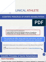 Scientific Principles of Sports Rehabilitation