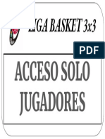 Acceso Solo Jugadores