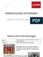 UNIDAD I Historia de La Farmacología ACFB