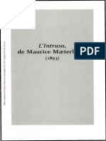 'L'Intrusa' (M. Maeterlinck, Trad. Per Pompeu Fabra)