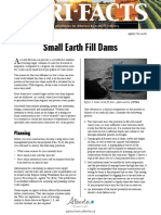 Small Earth Fill Dams