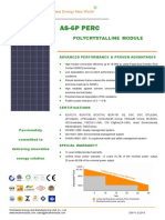 AMERISOLAR AS-6P PERC 5BB 345W 72 - POLY CELLS - Module Specification 1956-992-40mm SAEZ SOLAR