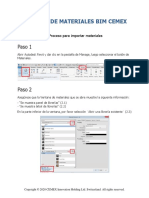 Importar librería de materiales CEMEX BIM en Revit