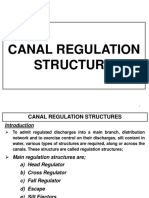 Canal Regulation Structures Guide