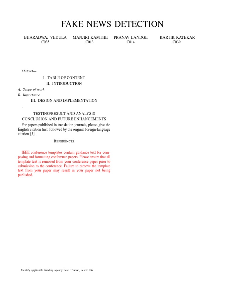 IEEE Conference LaTeX Template 1 PDF