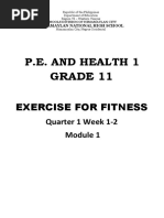 P.E. and Health 1: Grade 11