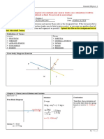 General Physics 1: Module 2 Review