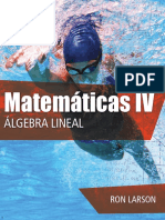 Matematicas IV Algebra Lineal - Ron Lars