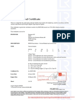 Siemens MPCB Certificate