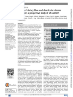 Source of Dietary Fibre and Diverticular Disease 2013