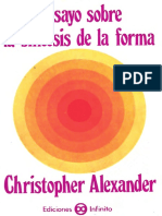 Christopher ALEXANDER (1976) Ensayo Sobre La Síntesis de La Forma