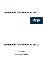 A Semana de Arte Moderna de 1922 e suas influências modernistas