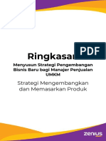 Ringkasan - Strategi Pengembangan Bisniss - Bab 2 PDF