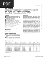 FSCQ-Series FSCQ0565RT/FSCQ0765RT/FSCQ0965RT/FSCQ1265RT/ FSCQ1465RT/FSCQ1565RT/FSCQ1565RP Green Mode Fairchild Power Switch (FPS™)