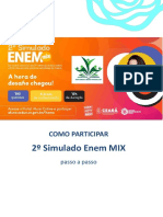 Como participar do 2o Simulado Enem MIX passo a passo