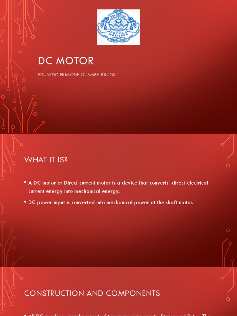 Understanding DC Motor Components | PDF | Electric Motor | Electrical ...