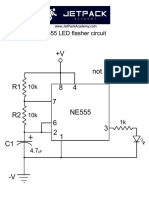 013 555 LED Flasher Schematic Download