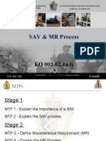 SAV & MR Process Guide