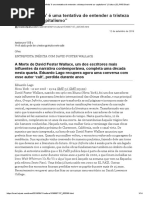 “Graça Infinita’ é uma tentativa de entender a tristeza inerente ao capitalismo” _ Cultura _ EL PAÍS Brasil