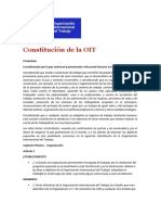 Constitución de la OIT