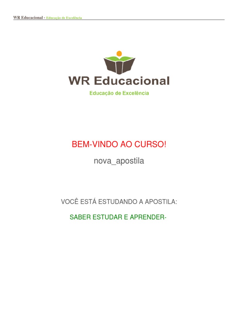 Dicas para Estudar e Aprender Melhor | PDF | Aprendizado | Mente