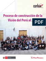 Cuadríptico Visión Del Perú Al 2050