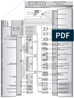 Renault Megane 1-6-16V K4M Hi Flex Injecao Eletronica Sagem S3000 Diagrama Eletrico