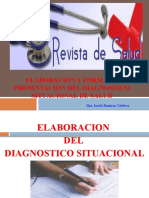 Elaboracion Y Forma de Presentacion Del Diagnostico Situacional de Salud