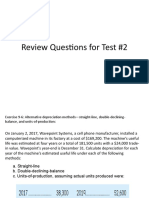 Review Questions For Test #2 ACC210