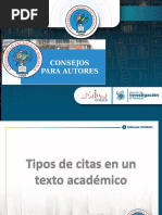 Citas & Referencias - Consejos para Autores