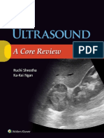 2018 Ultrasound A Core Review PDF