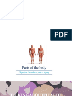 Parts of The Body