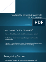 Understanding and Teaching The Concept of Sarcasm To ESL Learners Final Qh0bql