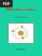 Molecule: A Tiny Lit Mag. Issue 5. Fall 2021.