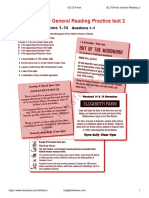 Ieltsfever General Reading Practice Test 2 PDF