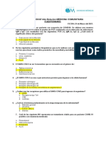 CUESTIONARIO DE PREGUNTAS UCSG PROMOCION 67 - 3era ROTACION 2020-2021