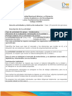 Guía de actividades y rúbrica de evaluación - Unidad 1- Caso 2 - Exposición de opiniones