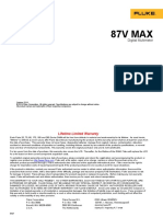 Fluke 87vmax User Manual