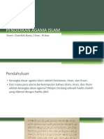 Pendidikan Agama Islam - Pertemuan 1