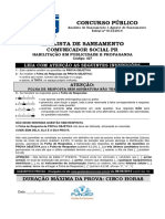 Fundep 2014 Copasa Analista de Saneamento Comunicacao Social Publicidade e Propaganda Prova