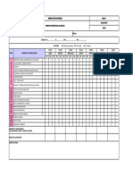 Inspección Preoperacional Escalera