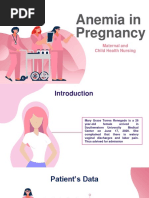 Anemia in Pregnancy: Maternal and Child Health Nursing