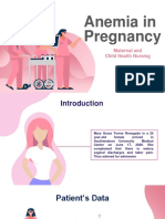 Anemia in Pregnancy: Maternal and Child Health Nursing