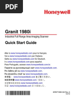 Granit 1980i: Quick Start Guide